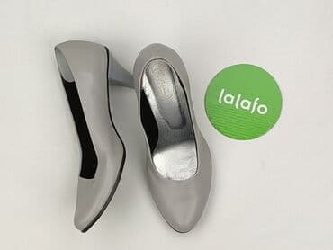 szare buty na słupku ccc: Półbuty damskie, rozmiar 36 — 3