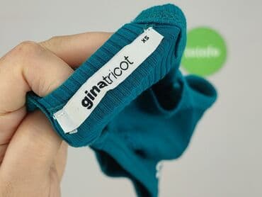 koszulka pod marynarkę damska: Gina Tricot, Футболка жіноча, розмір XS — 4