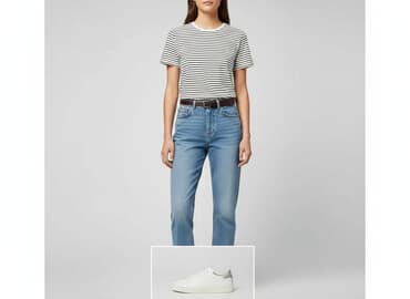 t shirty w paski zara: Zara, T-shirt damski, rozmiar S — 1