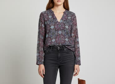 bluzka azteckie wzory: Bluzka damska, rozmiar L — 6