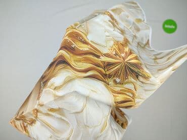 obrus żółty: Tkanina 98 x 72, kolor - Złoty, stan - Idealny — 4