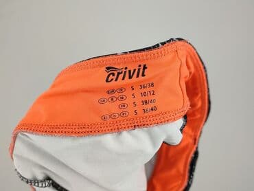 spodnie dresowe z napisami: Crivit, Legginsy Sportowe damskie, S — 4