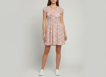 shein sukienka biala: Shein, Sukienka damska, rozmiar L — 1