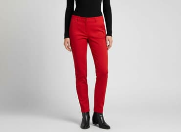 spodnie skórzane massimo dutti: Massimo Dutti, Spodnie materiałowe damskie, rozmiar S — 1