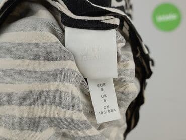 prążkowane bluzki z krótkim rękawem: H&M, Bluzka damska, S — 4