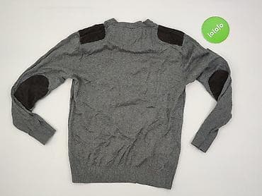 leather jacket: Burton Menswear London, Sweter dla mężczyzn, rozmiar S — 3