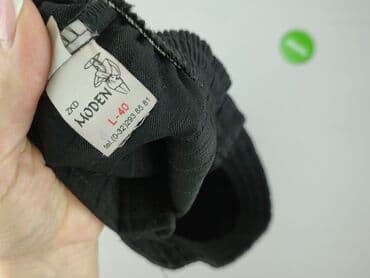 spodnie dla grubych: Spodnie materiałowe damskie, L — 5