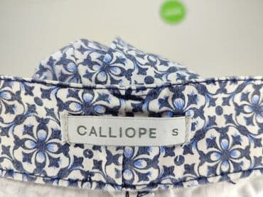 białe buty deichmann: Calliope, Spodnie materiałowe damskie, rozmiar S — 4