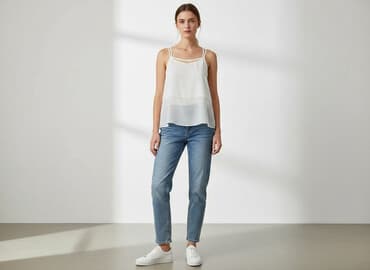 bluzki damskie dopasowane: Bluzka damska, rozmiar S — 6