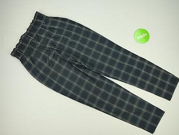 pull and bear biale spodnie: Spodnie materiałowe damskie, rozmiar S — 3