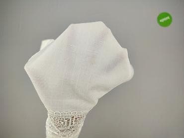 baletki domowe: Obrus 80 x 78, kolor - Biały, stan - Bardzo dobry — 4