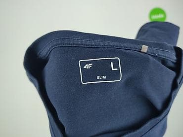 polyester undershirts: 4F, Koszulka dla mężczyzn, rozmiar L — 5