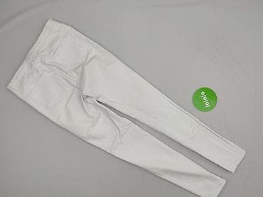 biale jeansy: Jeansy damskie, rozmiar L — 3