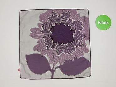 stojak: Poszewka dekoracyjna na poduszkę 45x45 cm - Wzór: duży kwiat – — 2