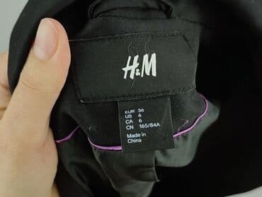 bordowa marynarka damska h m: H&M, Marynarka damska, rozmiar S — 5