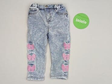 koszule button down: Spodnie jeansowe, So cute, 1.5-2 lat, 92, stan - Bardzo dobry — 2