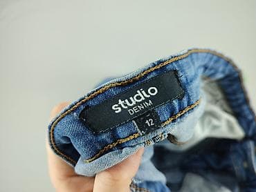 jeansy regular: Jeansy damskie, rozmiar L — 4