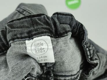 marynarka joker: Spodnie jeansowe, Little kids, 9 lat, 128/134, stan - Idealny — 4