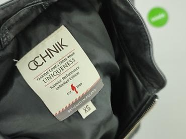 skurzane kurtki: Ochnik, Kurtka skórzana damska, rozmiar XS — 5