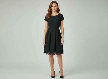 eleganckie sukienki wieczorowe krótkie: Sukienka damska, rozmiar S — 6