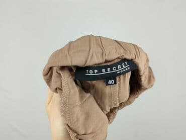 spodnie damskie top secret: Spodnie materiałowe damskie, rozmiar L — 4