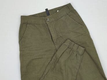 RAINBOW, Material trousers for women, XS