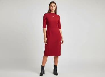 czerwone długie sukienki: QUIOSQUE, Sukienka damska, rozmiar S — 6