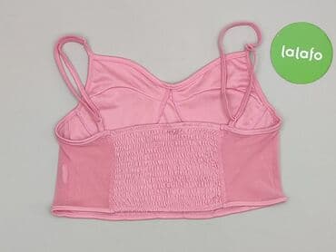 fuksja dodatki do różowej sukienki: House, Top damski, L — 3