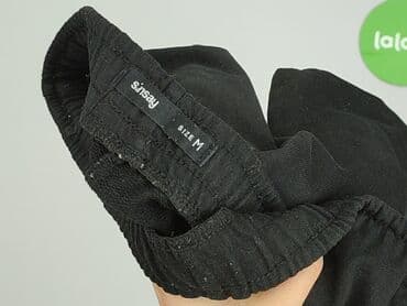 spodenki czarne krótkie: Sinsay, Szorty damskie, rozmiar M — 5