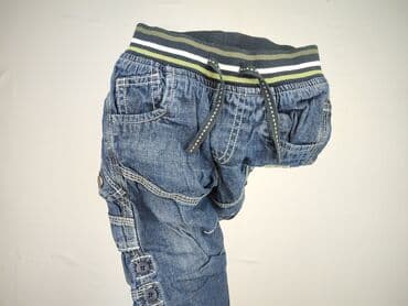 spodnie goodies woskowane: Denim pants, George, 12-18 months, condition - Very good — 6