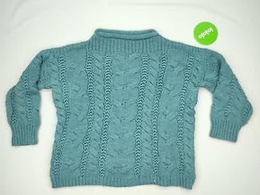 sweter turkusowy: Sweter damski, rozmiar 5XL — 2