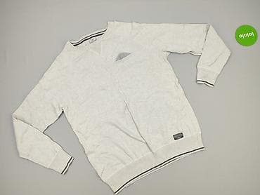 bluza szara pull and bear: Sweter dla mężczyzn, rozmiar L — 2