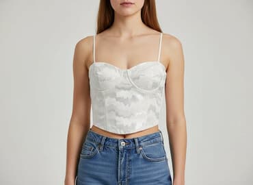 sukienki z gorsetem: Top damski, rozmiar S — 1