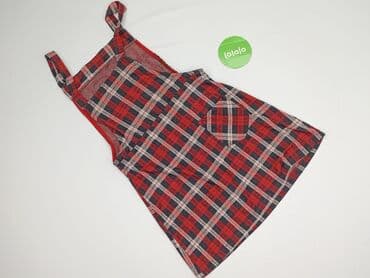 sukienka w kratę czerwona damska: Sukienka damska, rozmiar S — 3