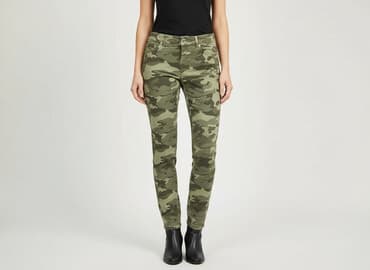 spodnie z wysokim stanem dla niskich: Old Navy, Spodnie materiałowe damskie, S — 7