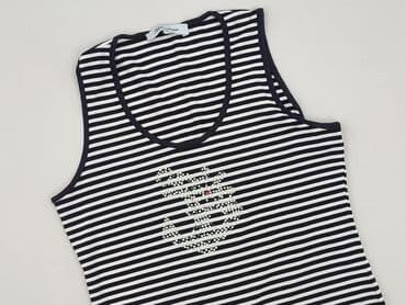 koszulka z długim rękawem w paski: Blumarine, Top damski, rozmiar S — 1