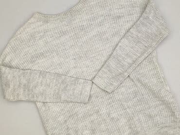 sweter w chmurki reserved: Basic, Sweter damski, rozmiar M — 1