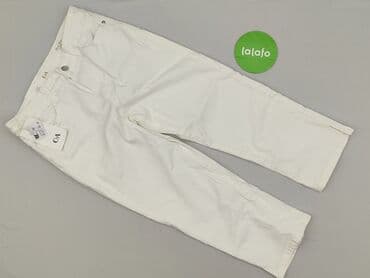 lidl biale spodnie: C&A, Spodnie 3/4 damskie, S — 2