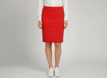 czerwone spódnice z eko skóry: Esmara, Spódnica damska, L — 7