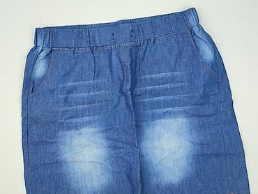 jeansy bez elastanu: Spódnica damska, rozmiar L — 1