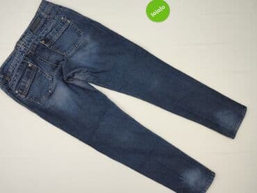 woskowane legginsy z wysokim stanem zara: Jeansy damskie, rozmiar M — 3