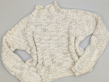 kremowy golf damski: Golf damski, rozmiar M — 1