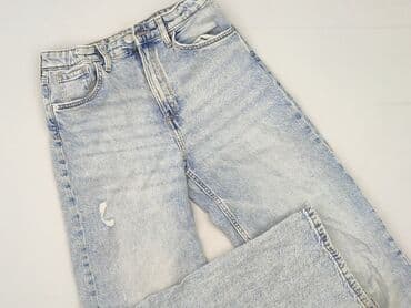 okee sukienka: Spodnie jeansowe, H&M, 11 lat, 140/146, stan - Bardzo dobry — 1