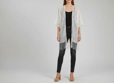 kimono kurtka: Atmosphere, Narzutka damska, rozmiar M — 7