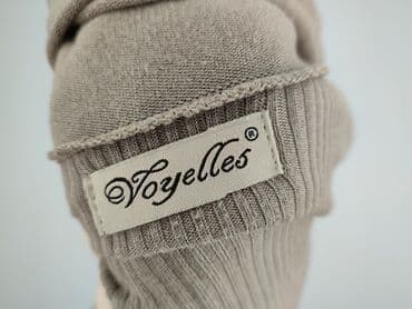 buty na koturnie z futerkiem: Kardigan damski, rozmiar S — 5