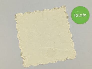 recznik kąpielowy: Serwetka 31 x 31, kolor - Żółty, stan - Bardzo dobry — 3