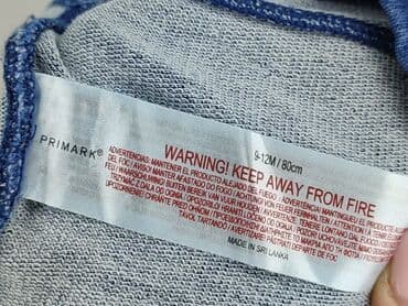 modne jeansy: Denim pants, Primark, 9-12 months, condition - Very good — 4