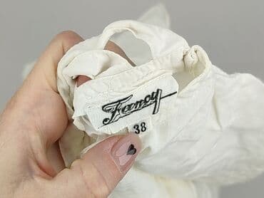 damska bluzka zapinana z tyłu krzyżówka: Fancy, Жіноча блуза, розмір M — 5