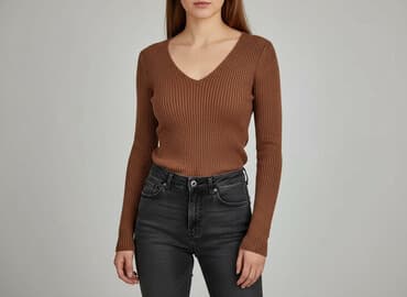 kurtki zimowe w sinsay: Sinsay, Sweter damski, rozmiar 2XS — 6