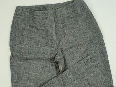 sukienka w szkocką kratę damska: Spodnie materiałowe damskie, rozmiar L — 1